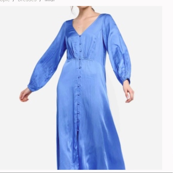 โฌ๏ธ๐ฅSALE NWT Free people later days midi dress - Picture 9 of 13